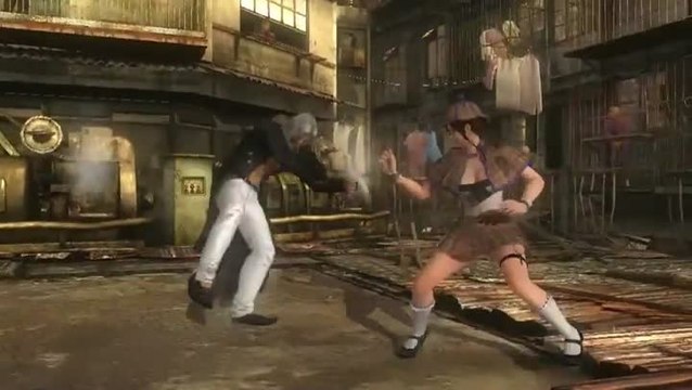 Dead or Alive 5 : Last Round : Brad Wong vs Kokoro