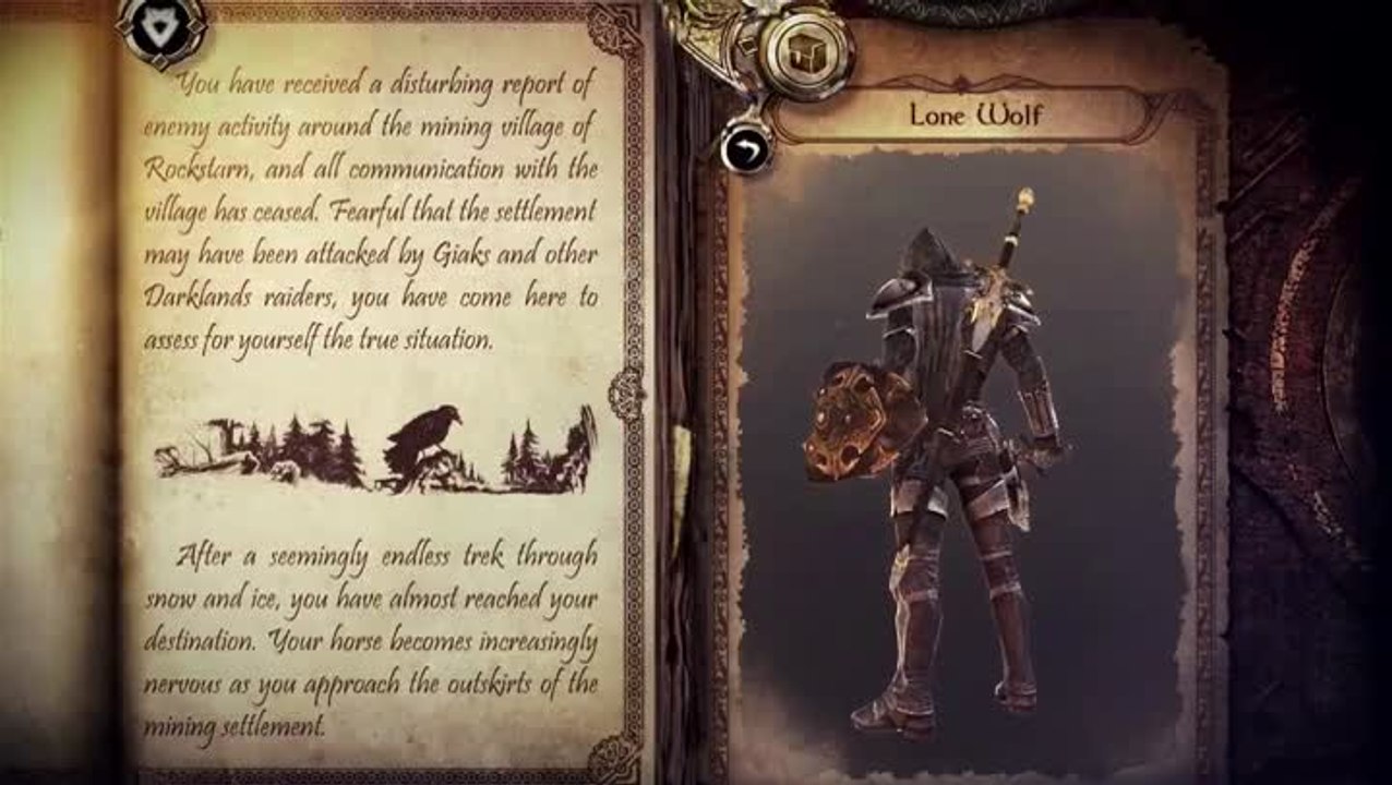 Joe Dever's Lone Wolf HD Remastered : Trailer de lancement