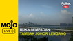 Buka sempadan: Tambak Johor lengang