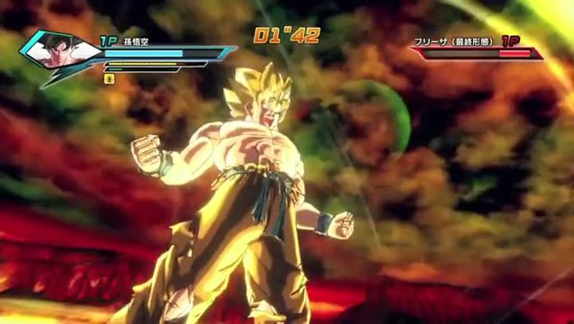 Dragon Ball Xenoverse : Sangoku affronte Freezer