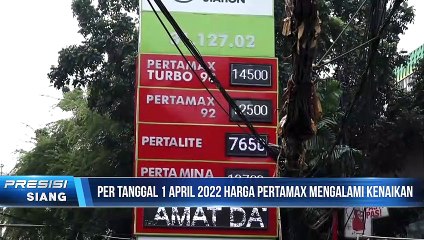 Kenaikan Harga Bbm Pertamax 1 April 2022