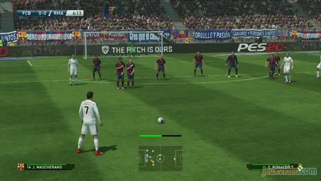 Pro Evolution Soccer 2015 : 1/2 : On se frotte à la démo avec Chems l'Argentin