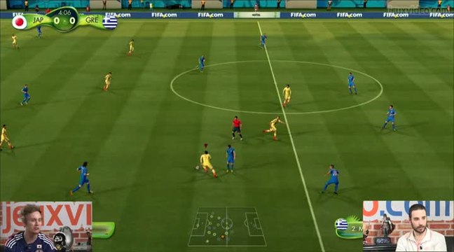 Japon - Grèce (2ème journée)