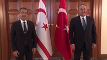 Son dakika haber | Dışişleri Bakanı Mevlüt Çavuşoğlu, Kuzey Kıbrıs Türk Cumhuriyeti Dışişleri Bakanı Tahsin Ertuğruloğlu ile görüştü