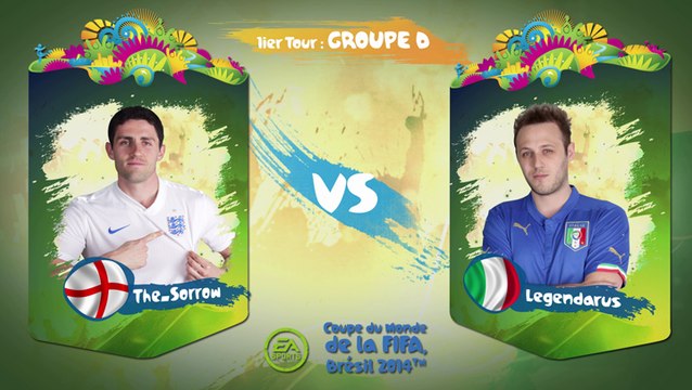 Angleterre - Italie (1ère journée)