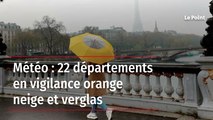 Météo : 22 départements en vigilance orange neige et verglas