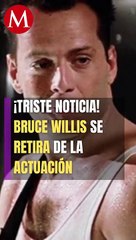¡Triste noticia! Bruce Willis se retira de la actuación