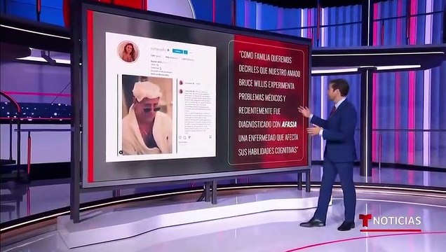¿Qué es la afasia La enfermedad que padece Bruce Willis Noticias Telemundo