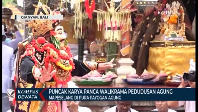 Puncak Karya Agung Panca Wali Krama Di Pura Payogan Agung