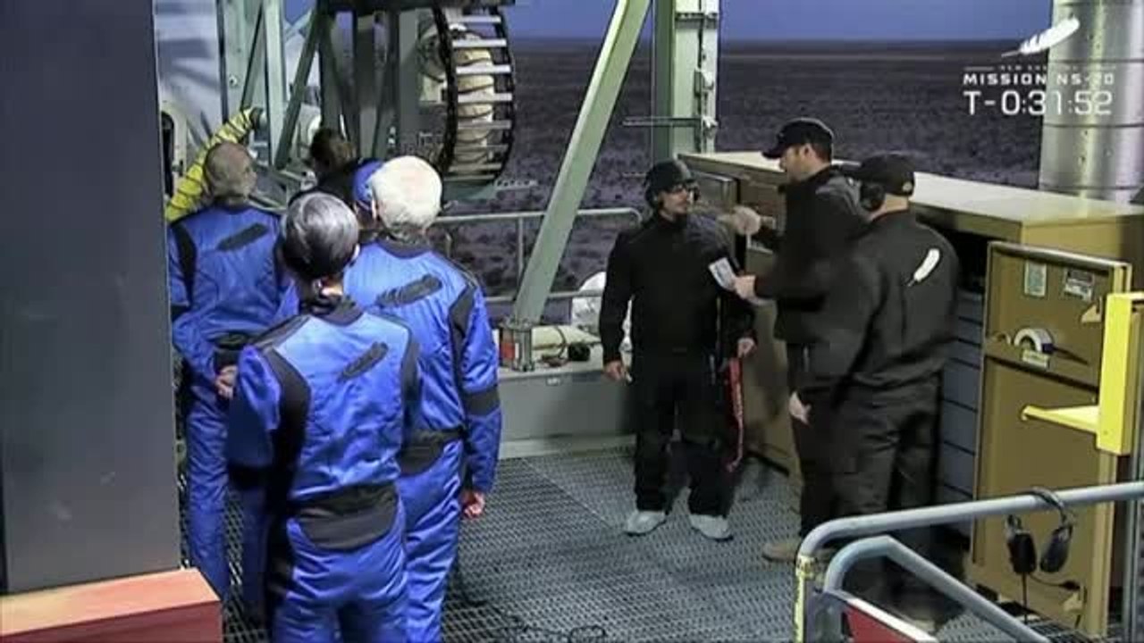 Nuevo viaje turístico espacial de Blue Origin, la empresa de Jeff Bezos