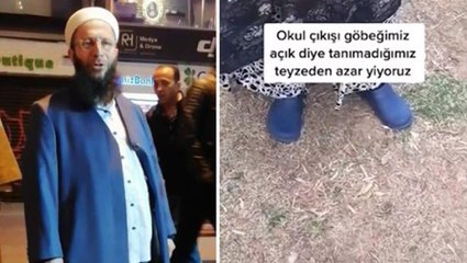 Alkollü mekanları gezip vatandaşlara nasihatler veren tebliğcilerden sonra bu kez de tebliğci teyze