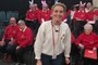 Our Dementia choir and star Vicky McClure in Mansfield