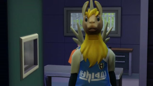 sims travail flic lama