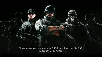 Les opérateurs de Rainbow Six Siege