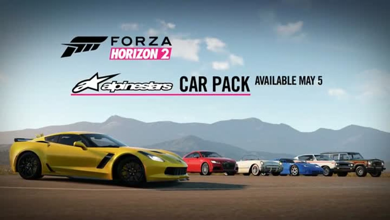 Forza Horizon 2 présente son pack Alpinestars