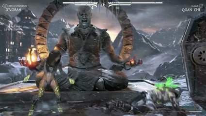 D'vorah - Fatalities et x-ray