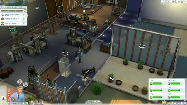 Vidéo-test des Sims 4 : Au Travail