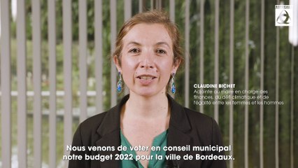 Conseil municipal du 29 mars 2022 - Claudine Bichet, Adjointe au maire chargée des finances, du défi climatique et de l'égalité entre les femmes et les hommes