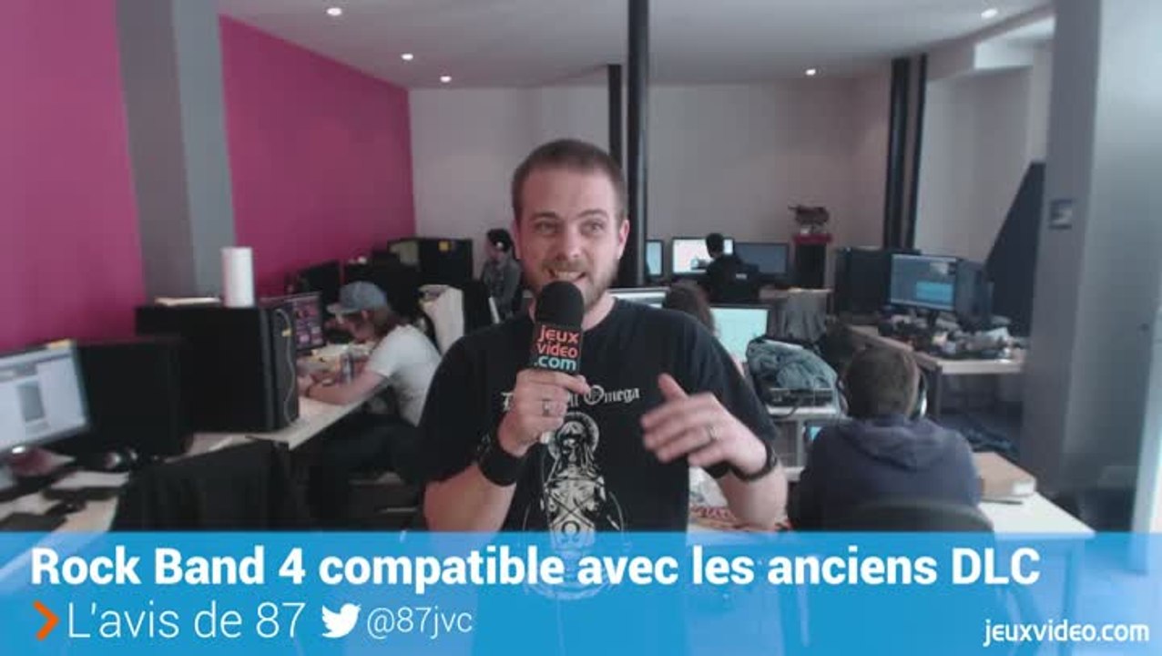 Rock Band 4 compatible avec les anciens DLC