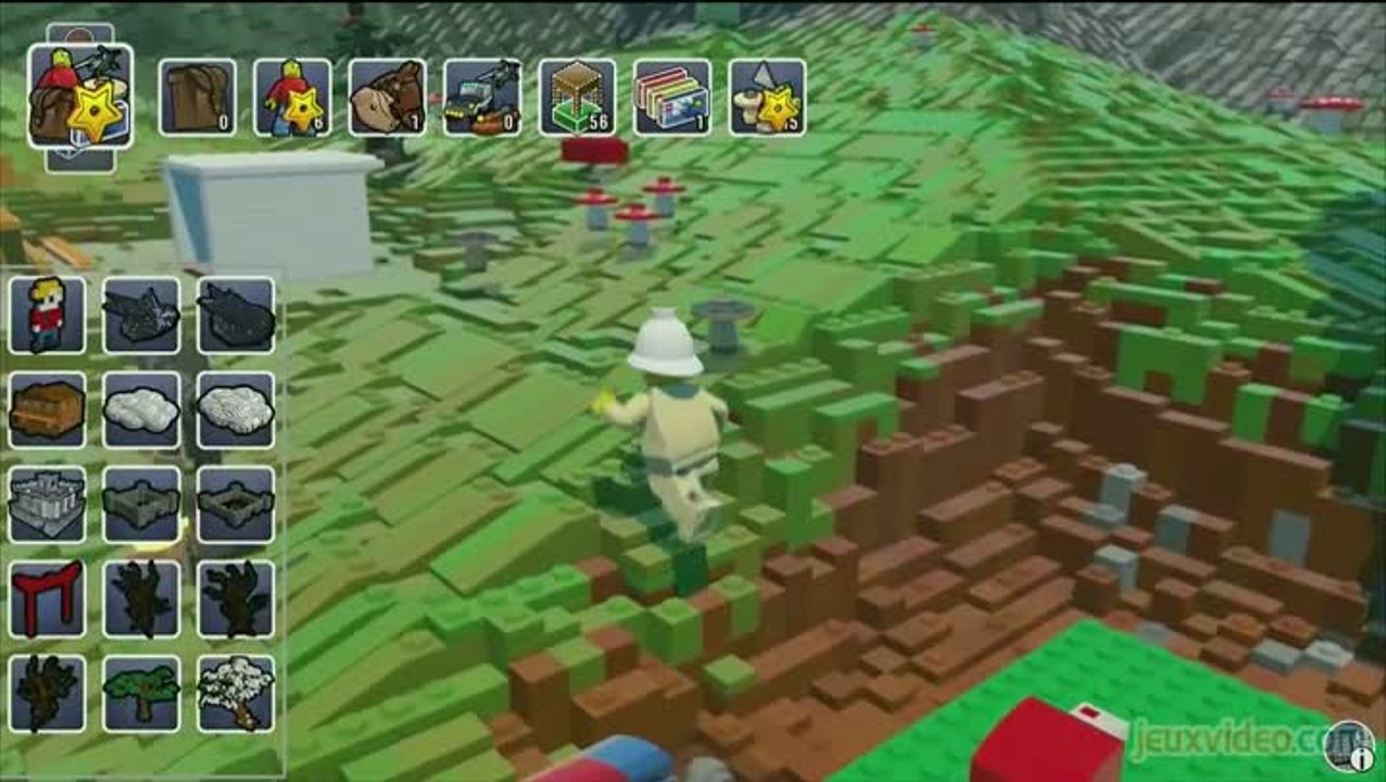 Lego Worlds découverte construction