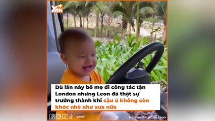 Leon - Lisa có thái độ đối lập khi facetime với mẹ Hà Hồ_ Cậu út giờ đã khác