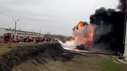 "Ukrayna ordusuna ait helikopterler Rusya'daki petrol rafinerisini vurdu"