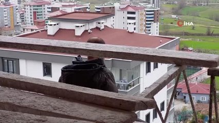 Samsun'da 11'inci katta can pazarı