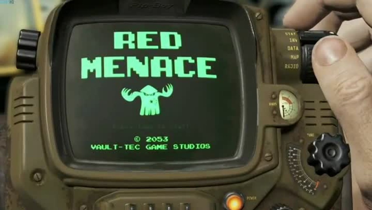 Fallout 4 Trailer Gameplay Pib-Boy : E3 2015