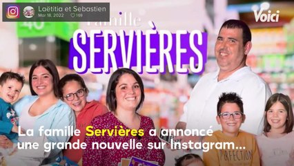 Voici - PHOTO Familles nombreuses, la vie en XXL : Laëtitia Servières annonce attendre son neuvième enfant !