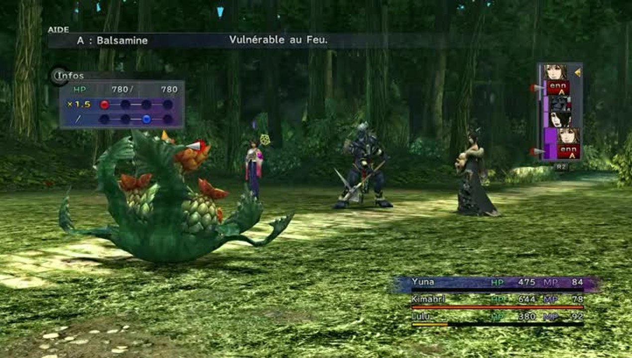 Final Fantasy X / X-2 HD - Balade en forêt