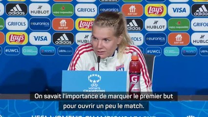 Quarts - Hegerberg : "C'était important de marquer le premier but"