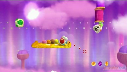 Yoshi's Woolly World - De la coopération et du niveau bonus