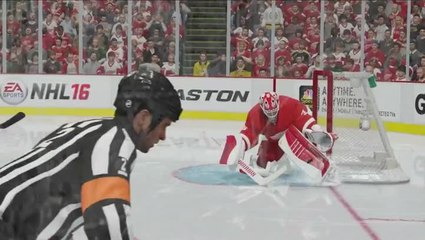 NHL 16 : Motion capture et gameplay des goals