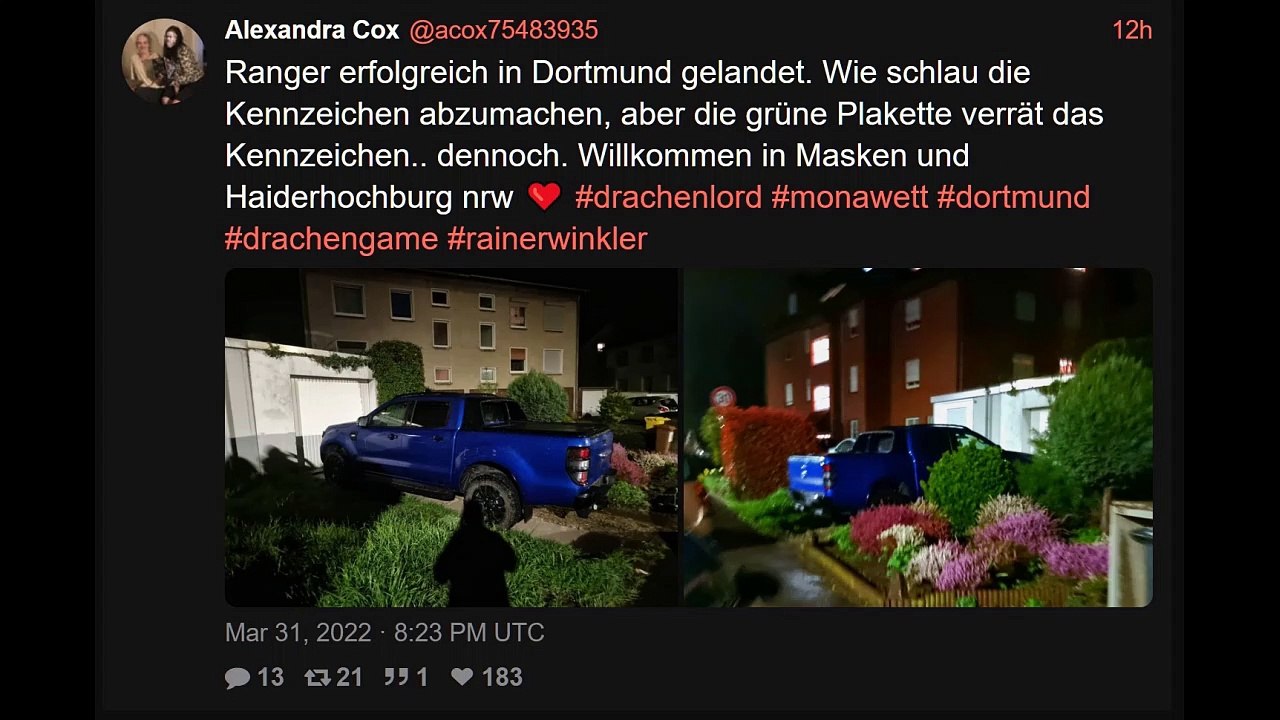 Drachenlord in Dortmund 31.03 + 1.04.2022