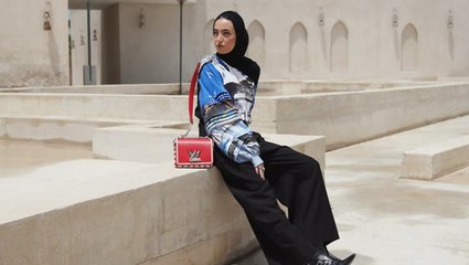 لينا الغوطي وحقيبة Twist من لويس فويتون