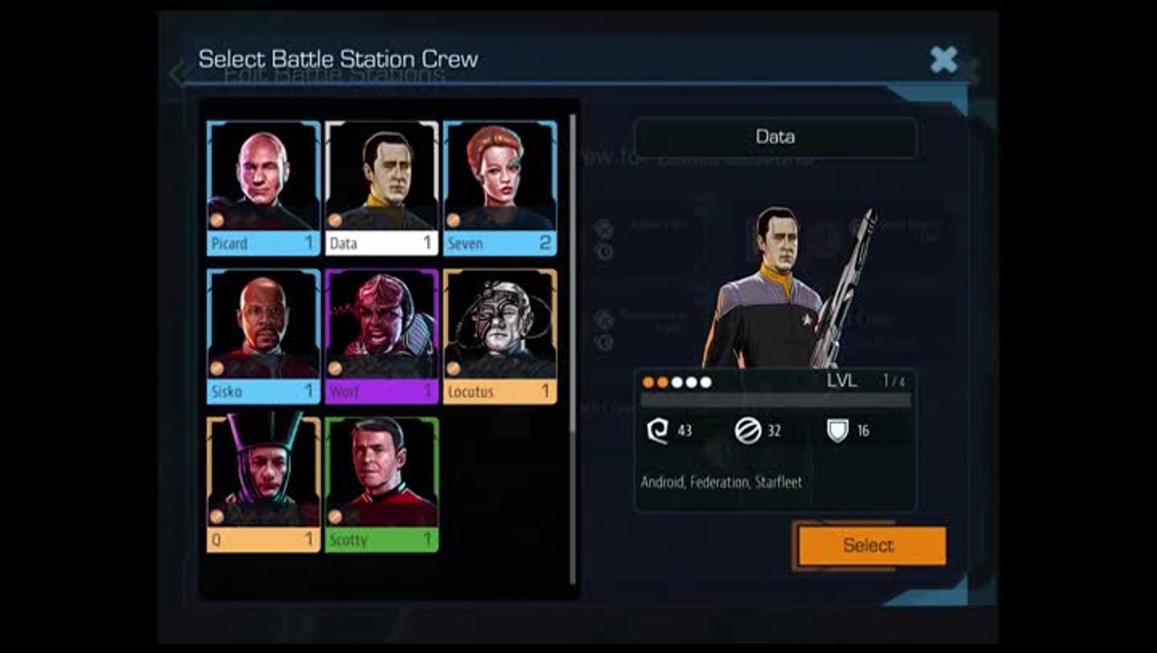 Star Trek Timelines battles