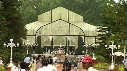 Lalbagh Glass House in Botanical Garden, Bangalore