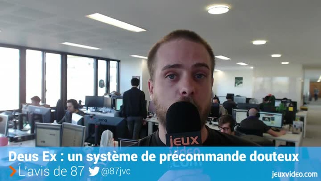 Deus Ex : Un système de précommande douteux