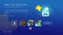 Votez pour jouer PS Plus