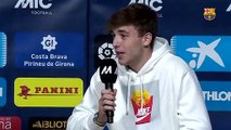 Las declaraciones de Nico durante la conferencia en el MIC / FCB