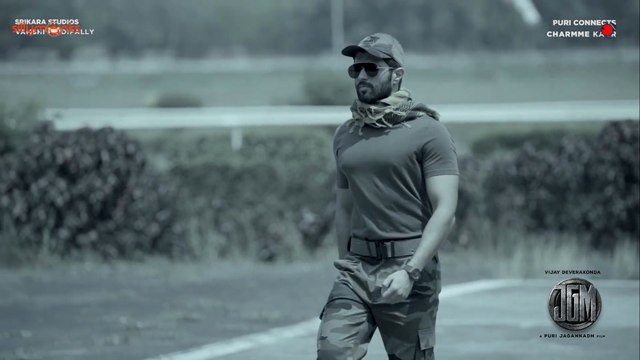 Vijay Devarakonda Mass Entry On A Chopper as An Army Officer | Jana Gana Mana