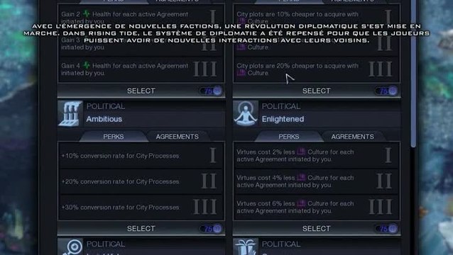 Civilization Beyond Earth Rising Tide diplomatie