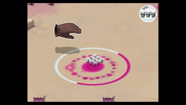 Tactile Wars premières minutes