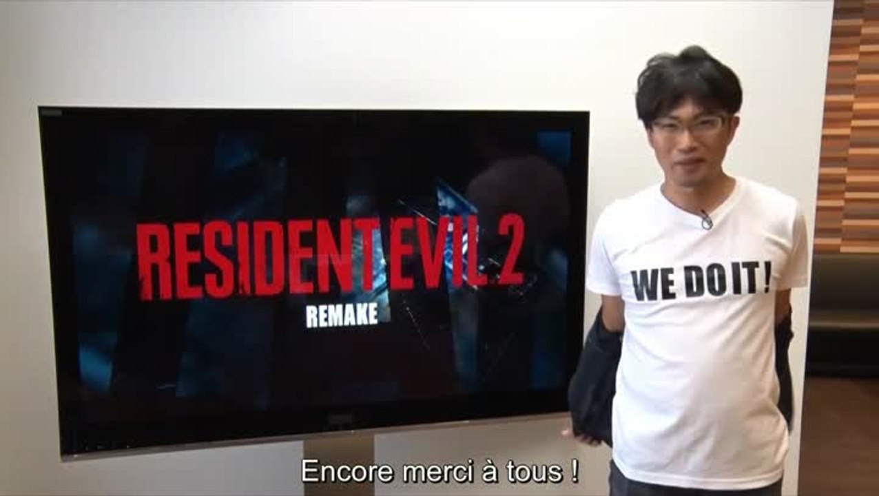 Annonce de Resident Evil 2 Remake