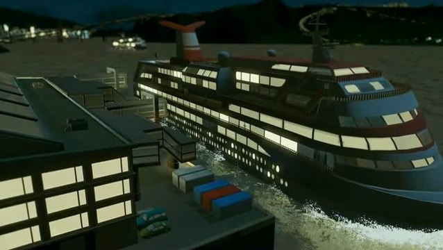 Cities Skyline After Dark in-game