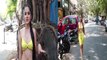 Urfi Javed अब ये पहने दिखी मुंबई की सड़कों पर और मास्क फ्री होने पर हुई खुश, Video Viral | FilmiBeat