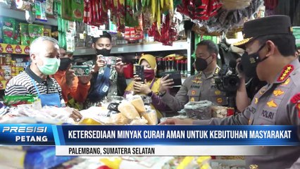 Kapolri Tinjau Pabrik di Palembang, Minta Produksi Minyak Curah Ditingkatkan