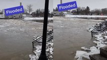 'Flooding on River Raisin poses problems for people of Dundee'