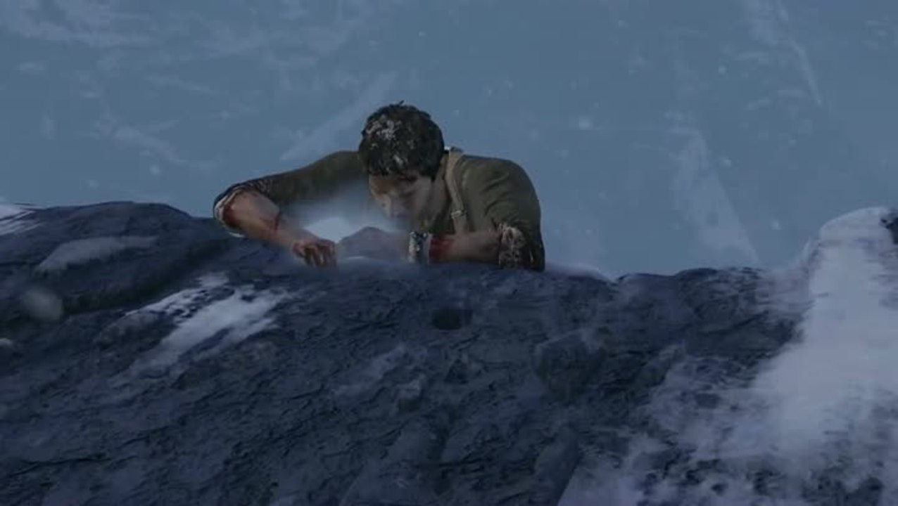 Uncharted The Nathan Drake Collection - Train Wreck Sequence (PS4).mp4