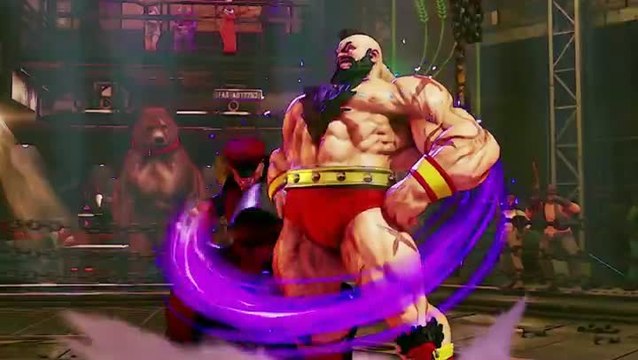 Street Fighter 5 : Zangief débarque à grands coups de taloches